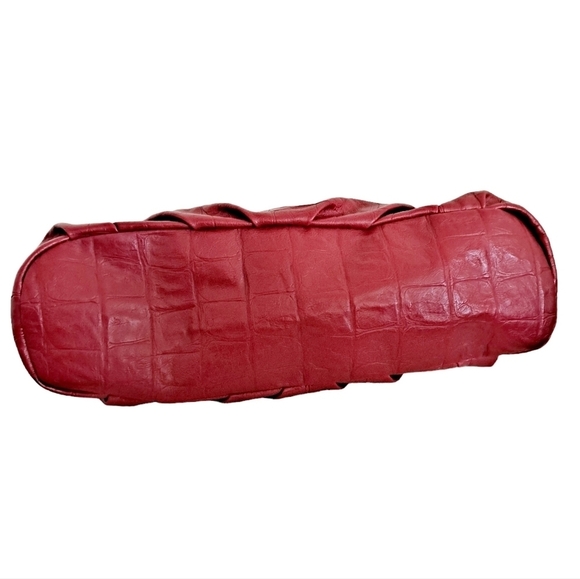 Nicole by Nicole Miller Red Shoulder Bag - Picture 8 of 12